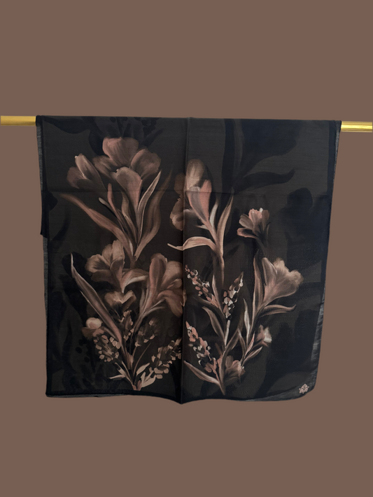 Fleuré Acı Kahve Yün-İpek